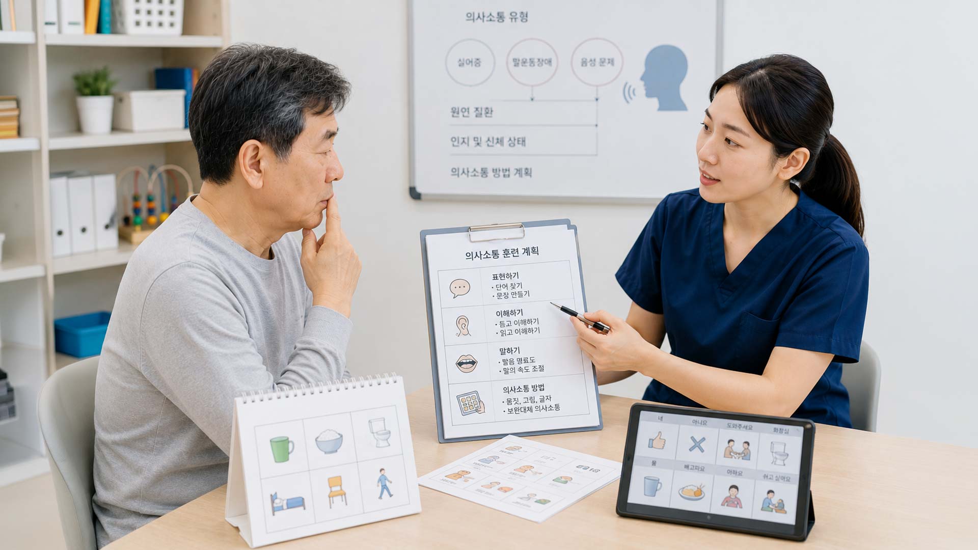 언어 재활 상담